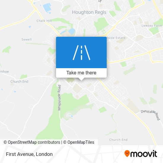 First Avenue map