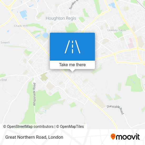 Great Northern Road map