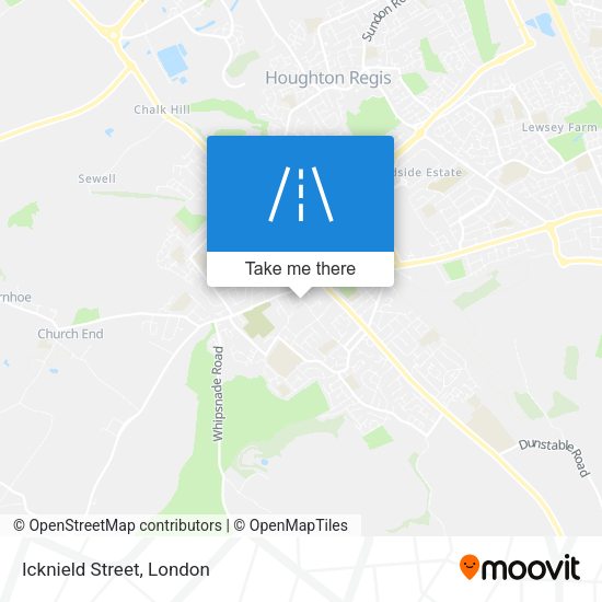 Icknield Street map