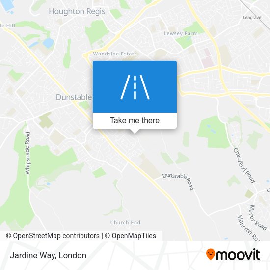 Jardine Way map