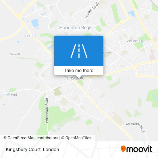 Kingsbury Court map