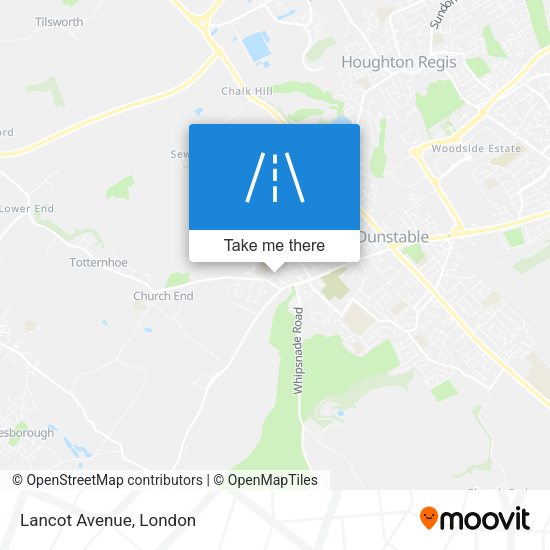 Lancot Avenue map