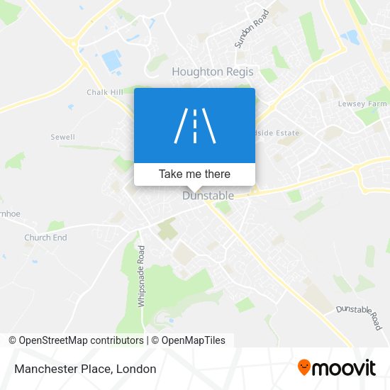 Manchester Place map