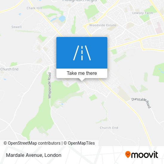 Mardale Avenue map