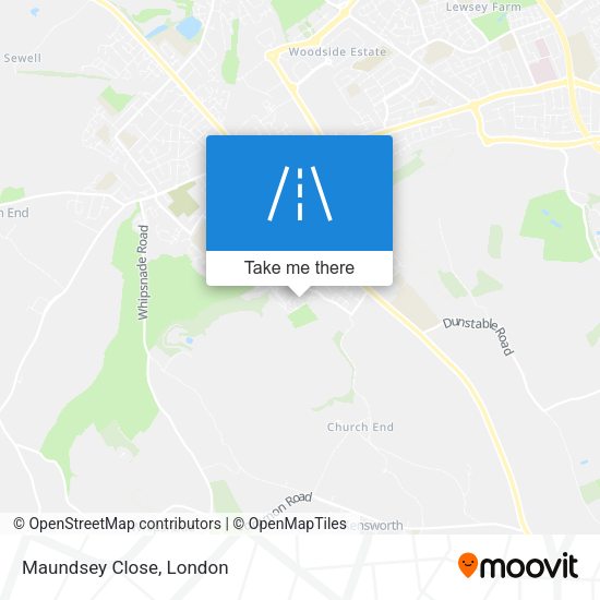 Maundsey Close map