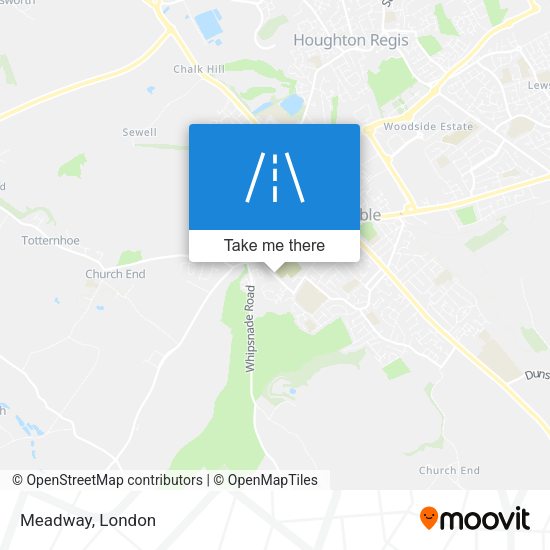 Meadway map