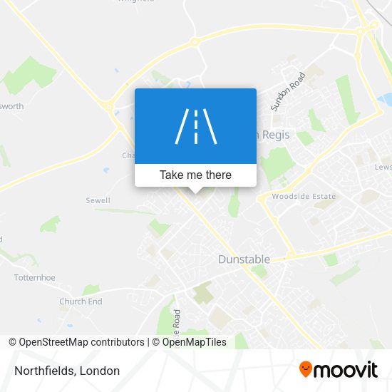 Northfields map