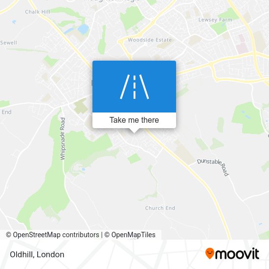 Oldhill map