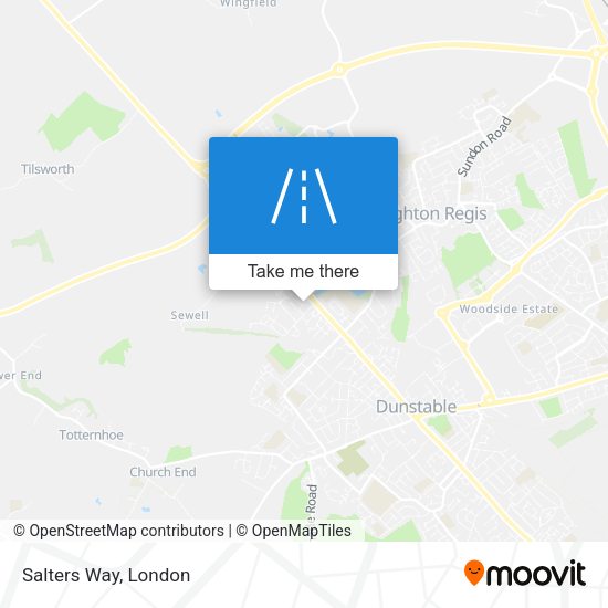 Salters Way map