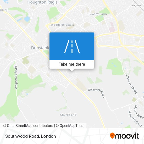 Southwood Road map