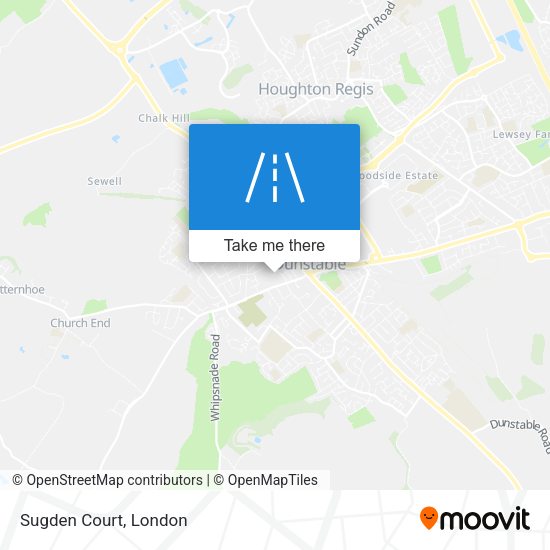 Sugden Court map