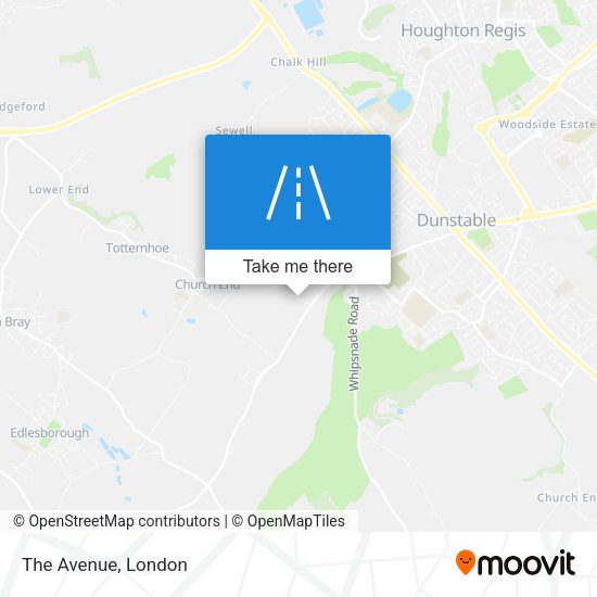 The Avenue map