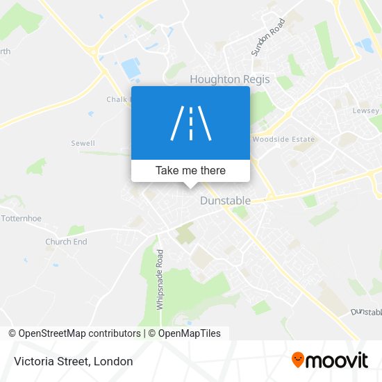 Victoria Street map