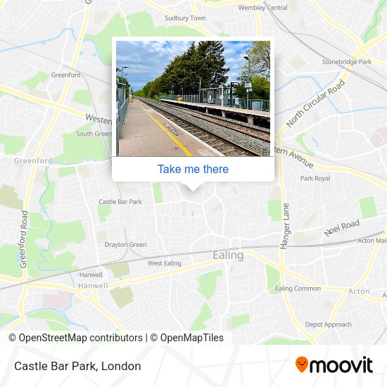 Castle Bar Park map