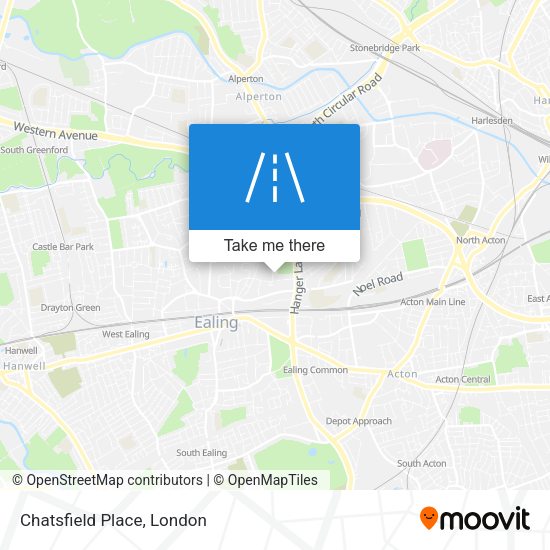 Chatsfield Place map