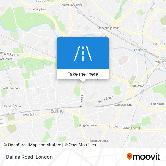 Dallas Road map