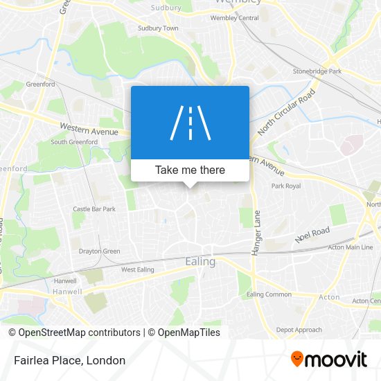 Fairlea Place map