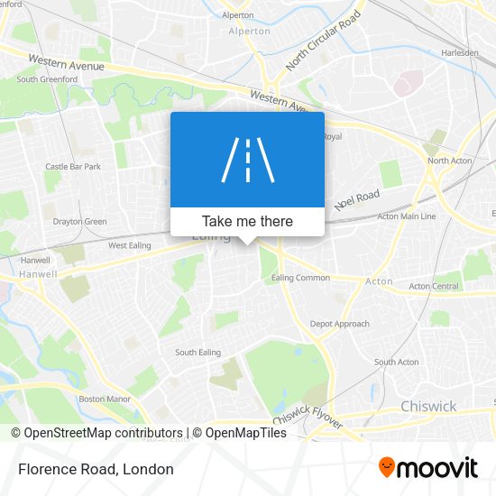 Florence Road map