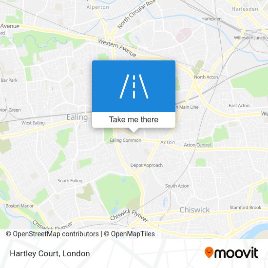 Hartley Court map