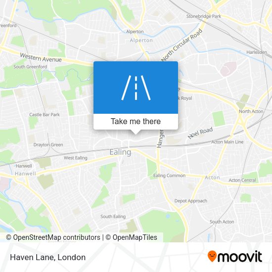 Haven Lane map