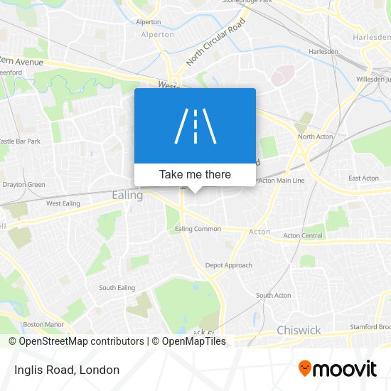 Inglis Road map