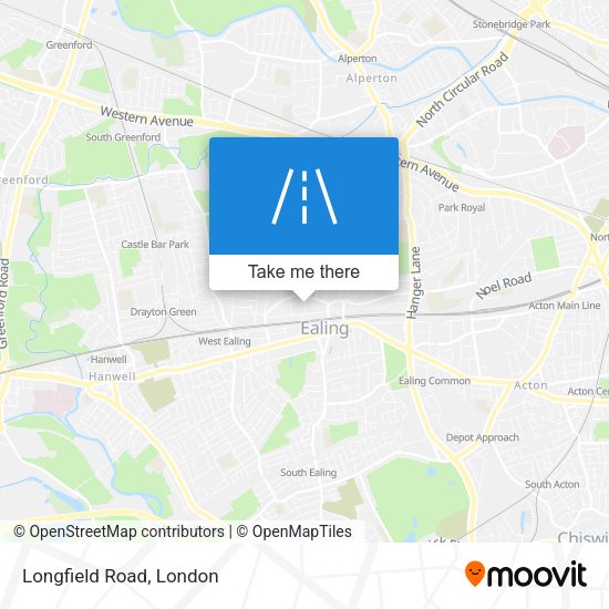 Longfield Road map