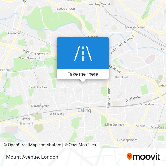 Mount Avenue map
