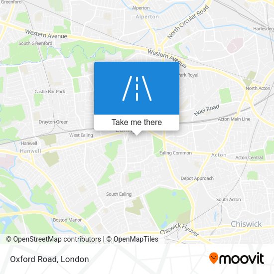 Oxford Road map
