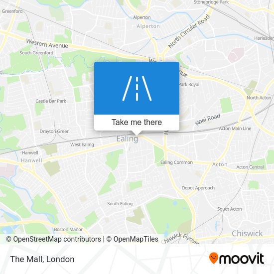 The Mall map