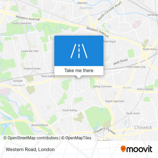 Western Road map