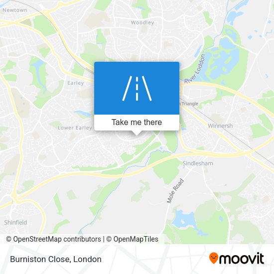 Burniston Close map
