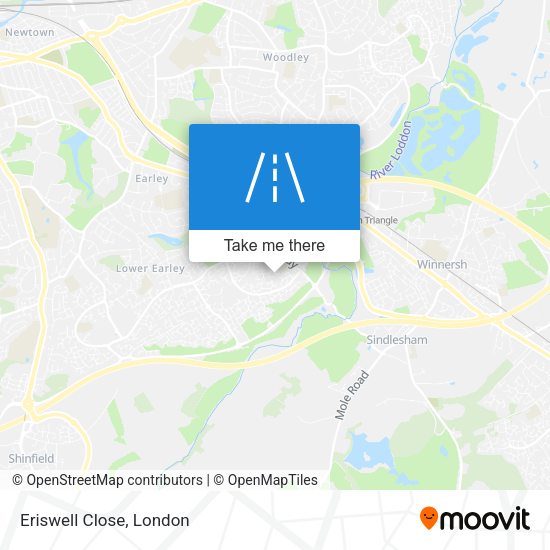 Eriswell Close map