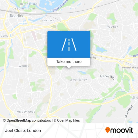 Joel Close map