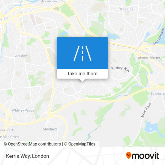 Kerris Way map