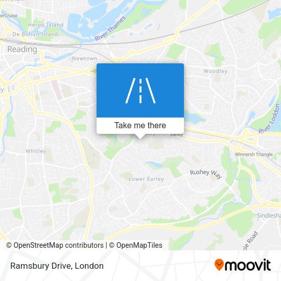 Ramsbury Drive map