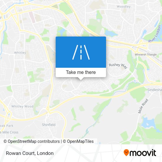 Rowan Court map