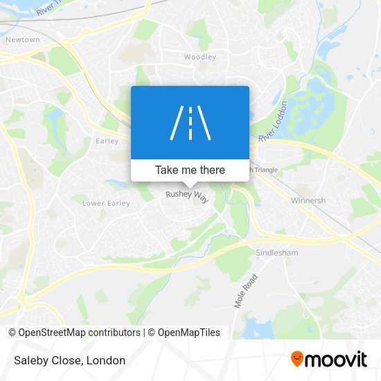 Saleby Close map
