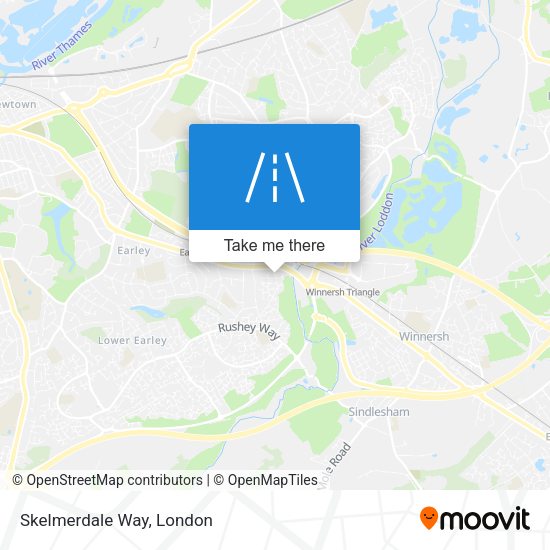 Skelmerdale Way map