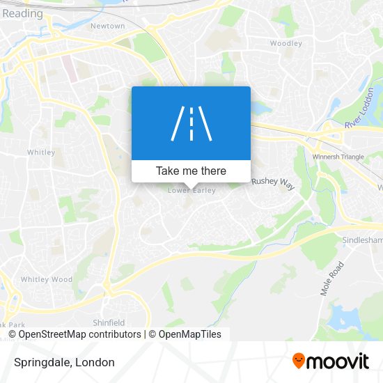 Springdale map