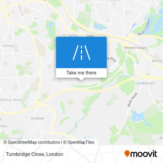 Turnbridge Close map