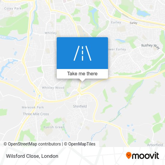 Wilsford Close map