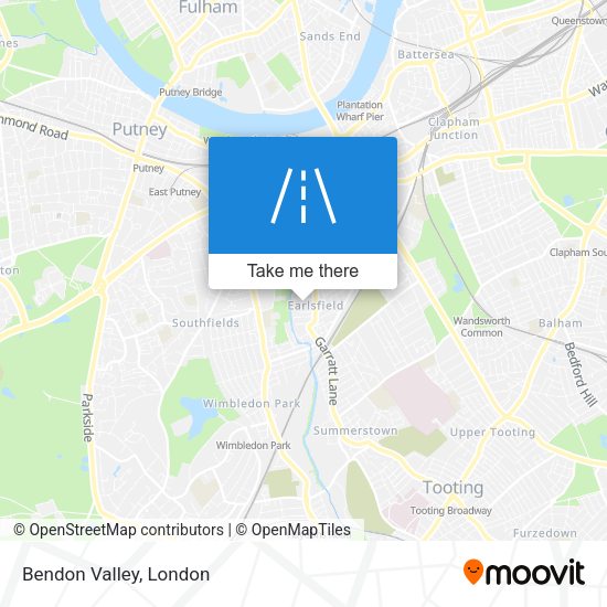 Bendon Valley map