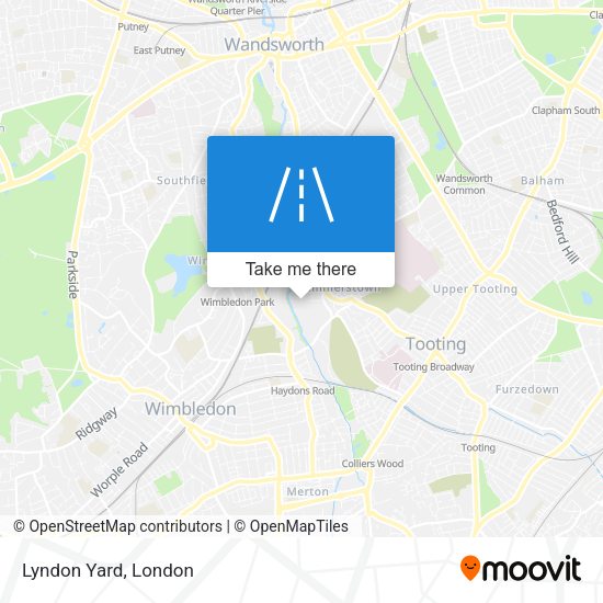 Lyndon Yard map