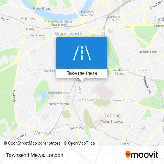 Townsend Mews map