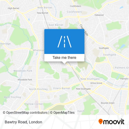 Bawtry Road map