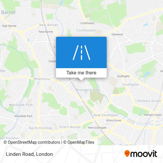 Linden Road map