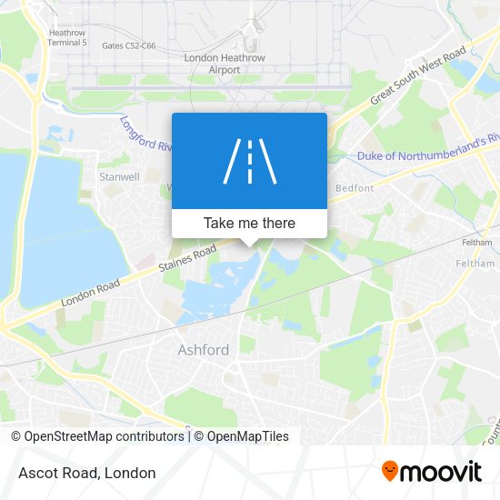 Ascot Road map