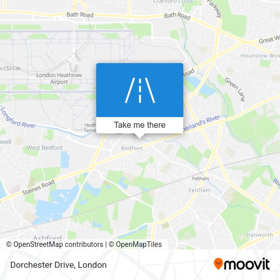 Dorchester Drive map