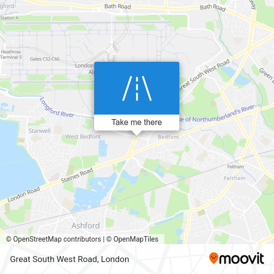Great South West Road map