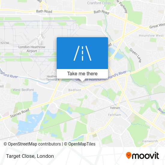 Target Close map